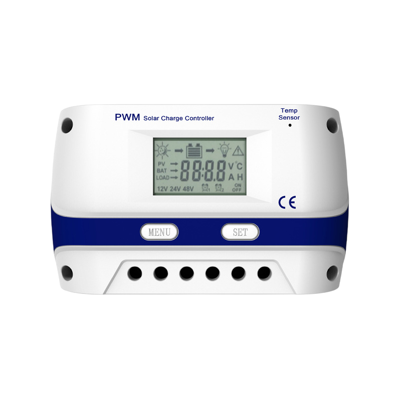 PWM Solar Charge Controller, Dc 12v/24v 10A/20A/30A/40A/50A/60A